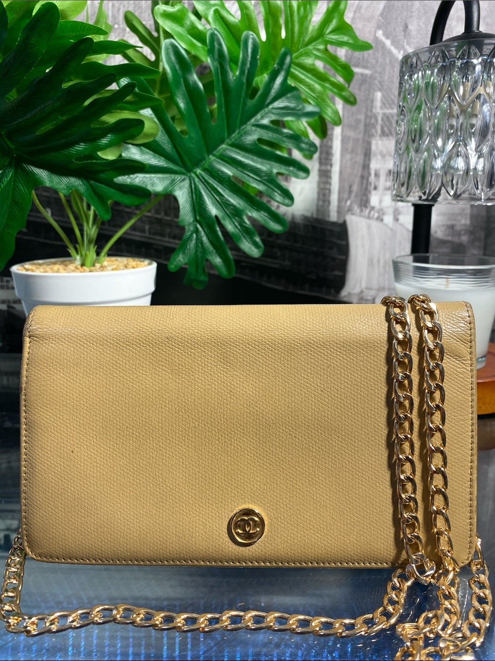 Authentic CHANEL CC Flap Purse Wallet